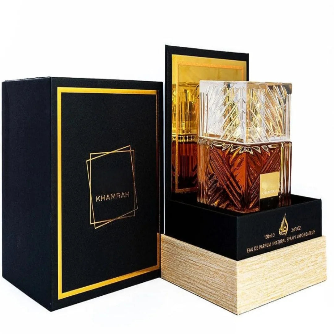 "Khamrah: Aura d’Ambre — The Ultimate Seductive Arabian Oud & Musk